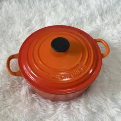 ルクルーゼ ココットロンド 20cm レッド ヘラのセット - メルカリ