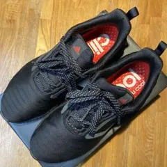 【極美品】adidas ネイビー メッシュスニーカー　クライマクール