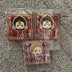 ハイキュー！！ ねこねこ食パン ラスク シール ステッカー 3枚セット