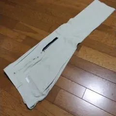 adidas ベージュ ストレートゴルフパンツ