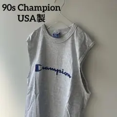 90sChampionチャンピオンタンクトップメンズグレーUSA製のサムネイル