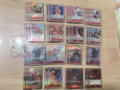 赤シャンクス デッキ 大会構築 構築済みデッキ　一部パラレル　リーダーパラレル