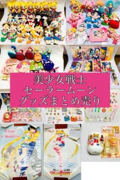 美少女戦士セーラームーン 武内直子 Sailor Moon おもちゃ まとめ売りのサムネイル