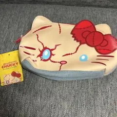 USJ ハローキティ チャッキー コラボ ポーチ