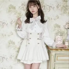 LIZLISA セットアップホワイト 量産型 地雷系