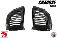 CB400four NC36 メッキ エアクリーナー カバー/銀 97～ - メルカリ