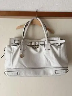 PEAKS PEAK ホワイト レザーバッグ