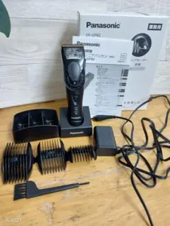 最終値下げ【中古】Panasonic ER-GP82 プロ用バリカン Panasonic ER-GP82-K BLACK Panasonic プロリニアバリカン ER-GP82-K