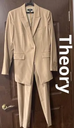 Theory キャメル色　ジャケット　パンツ　セットアップ