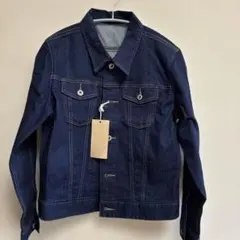 新品　濃紺デニムジャケット　Gジャン　 Lサイズ