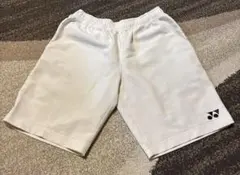 YONEX ハーフパンツ メンズS 白