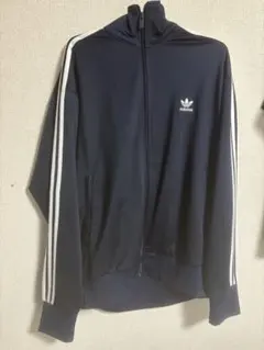 adidas トラックジャケット ネイビー