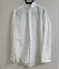 結婚式・前撮り用　タキシード　ホワイトフォーマルシャツ(MAZOO)