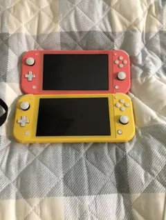 Nintendo Switch LITE イエロー＆ピンク2つ付き