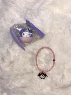 【未使用】クロミ ミニフィギュア・ヘアゴムセット