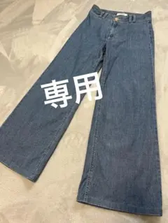 エドウィン　サムシング　SEA815 セーラーワイドパンツ　夏　Sサイズ