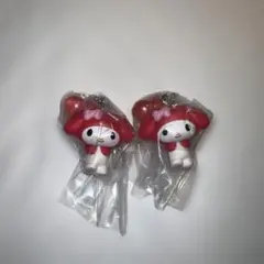 マイメロディ キーホルダー 2個セット