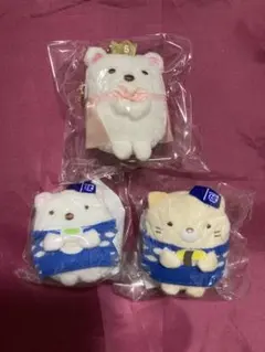 すみっコぐらし　はま寿司　てのり　ぬいぐるみセット　コンプリート　2種類 すみっコぐらし」オリジナルデザインの「てのりぬいぐるみ」がはま寿司