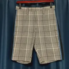 UNITED TOKYO　チェック柄サイドラインショートパンツ　ショーツのサムネイル