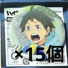 ハイキュー!! ヨーショー‼︎ 缶バッジ　山口　アニメイト