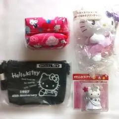 【当たりくじ、非売品】ハローキティ 一番くじ フィギュア サコッシュ　未使用