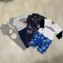 値下げ❗️ロンパース まとめ売り　80 baby doll 4点