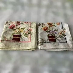 未使用　KENZO ハンカチ　2枚