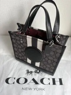 COACH デンプシートート2wayシグネチャーツーウェイバッグ