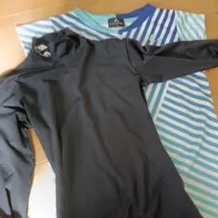 LUCENT ストライプ Tシャツ Mサイズ