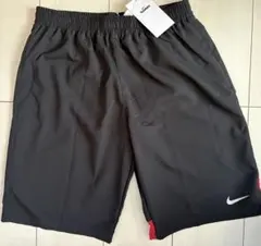 新品　140cm Nike ナイキ　水着　水陸両用　速乾　黒×赤