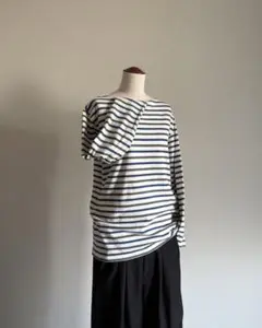 ORCIVAL Border Basque Shirt FRANCE製