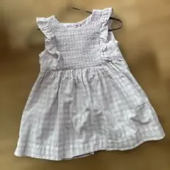 baby GAP 薄紫色ワンピース