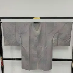 大島紬 道行コート 正絹 暈し染め 素敵なデザイン 着物 翼-591のサムネイル