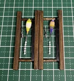 ☆★タナゴ釣り外通しウキ仕掛けPE0.1号2点セット★☆