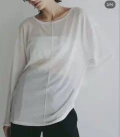 新品】ETRE TOKYO センターピンタックシアーロンTee アイボリー - メルカリ
