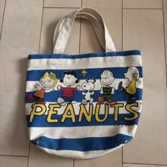 PEANUTS スヌーピー キャンバス ミニトートバッグ