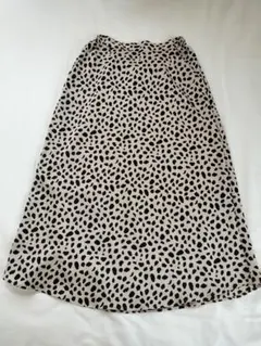 【正規品！お買い得！】GLOBAL WORK ダルメシアン柄 Aラインスカートのサムネイル