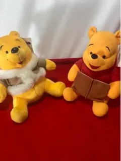 【2体セット】くまのプーさん ぬいぐるみ 2体セット