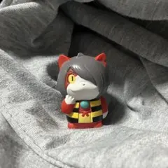 ゲゲゲの鬼太郎 妖怪ウォッチ コラボ レトロ　　ジバニャン フィギュア　指人形