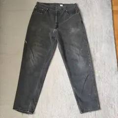 00s Levi's 560 ブラックデニムパンツ w38