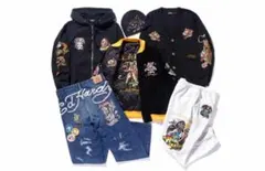 XLARGE×ED HARDY CRASH DENIM PANTS 32inch
