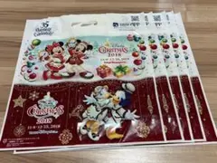 東京ディズニーリゾート ショッパー 2018 クリスマス 35周年　Ｌサイズ5枚のサムネイル