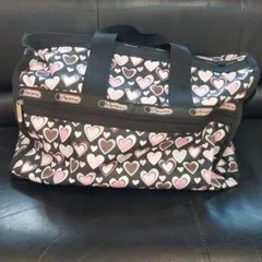 LeSportsac ボストンバッグ ハート柄