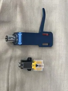 希少 Technicsテクニクスのヘッドシェル シャンパンゴールド、ウエイト