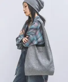 JEANASIS ラメトートバッグ