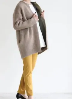 エレンディーク　ラクーンミックスカーディガン