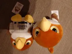 タカぬいぐるみくじ3等 福岡ソフトバンクホークス 鷹ぬいぐるみ 3種