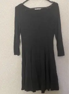 FOREVER 21 ダークグレー ワンピース Mサイズ 春ワンピース 長袖