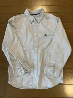 水色 長袖シャツ