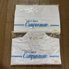 130㎝　Campusmate 半袖　開衿シャツ　２枚セット